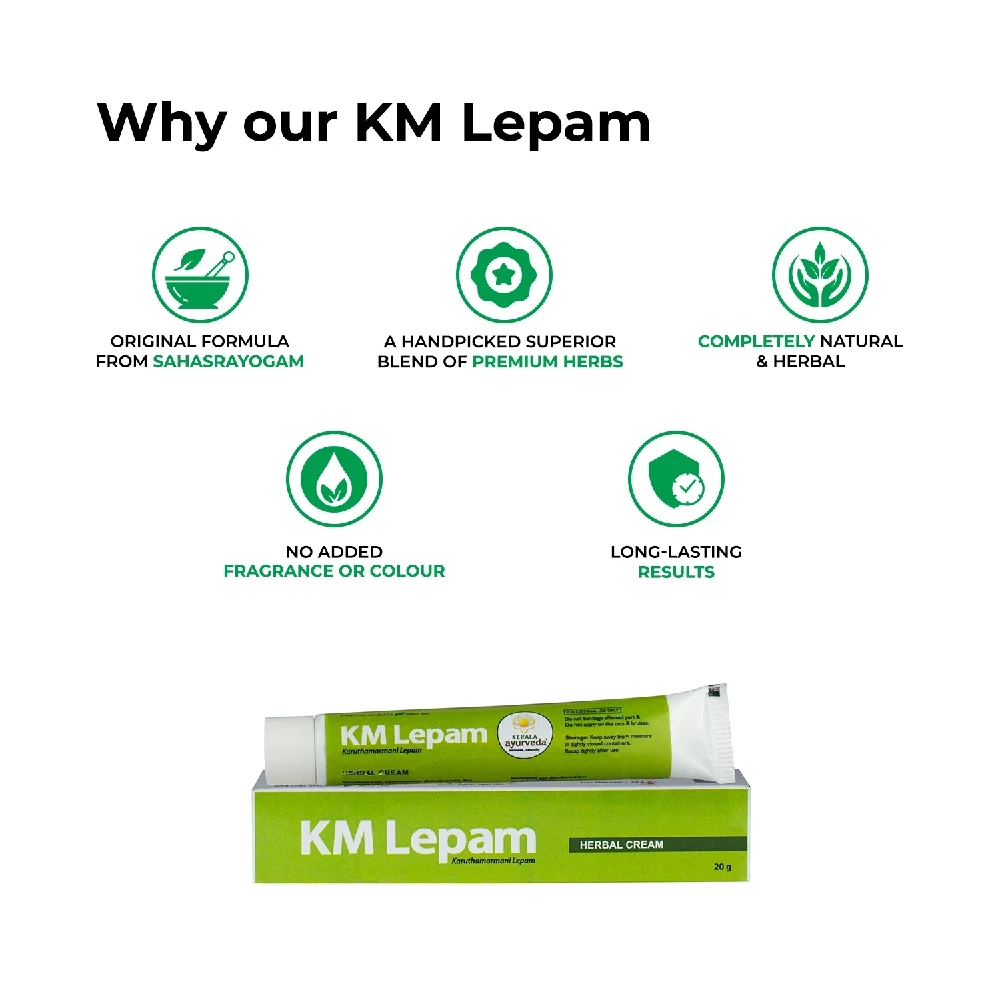 Kerala Ayurveda KM Lepam, 20 g-4.webp